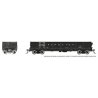 NP 40′ Drop-Bottom Gondola 6-Pack - Ready to Run -- New Haven Set 1 (black), HO, Rapido Trains Inc 163015