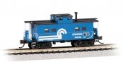 Northeast-Style Steel Cupola Caboose - Ready to Run - Silver Series(R) -- Conrail 18726 (blue, N, Bachmann Industries 16869