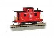 Wood 4-Wheel Bobber Caboose - Ready to Run - Silver Series(R) -- Baltimore & Ohio C-1775 (re, HO, Bachmann Industries 18404