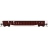 52`6` 15-Panel Mill Gondola - Lightly Dented Sides - Ready to Run -- Louisville & Nashville 174126 (Boxcar Red, white), N, Blufo