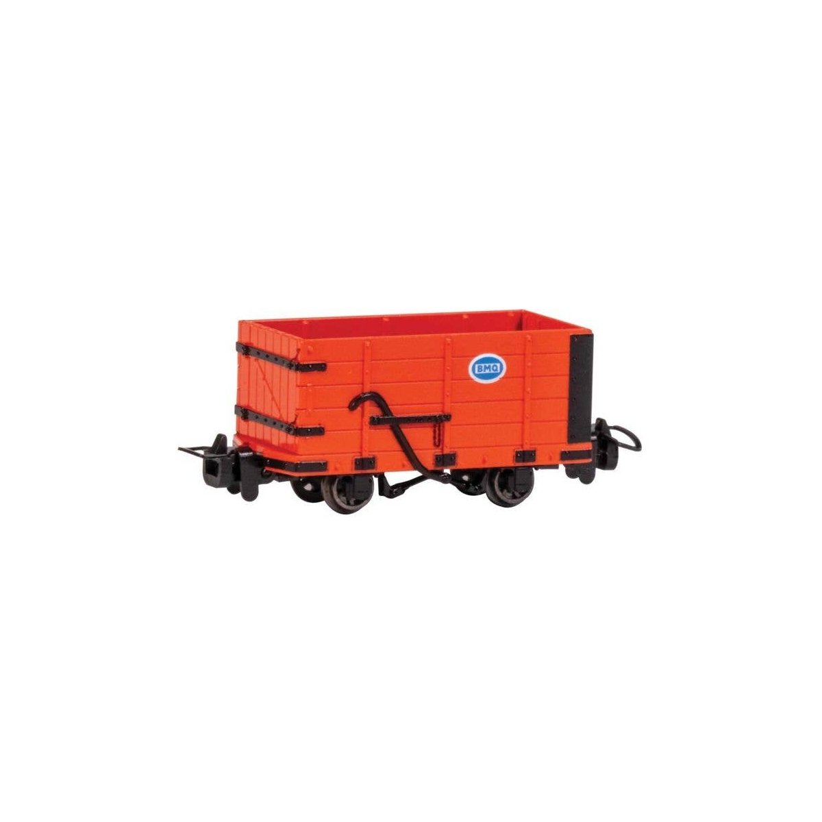 Narrow Gauge High-Side Gondola - Ready to Run -- Red, HOn30, Bachmann Industries 77304