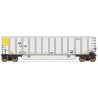 14-Panel Coalporter(R) Coal Gondola - Ready to Run - Value Line -- Norfolk Southern (aluminum, yellow, yellow conspicuity markin