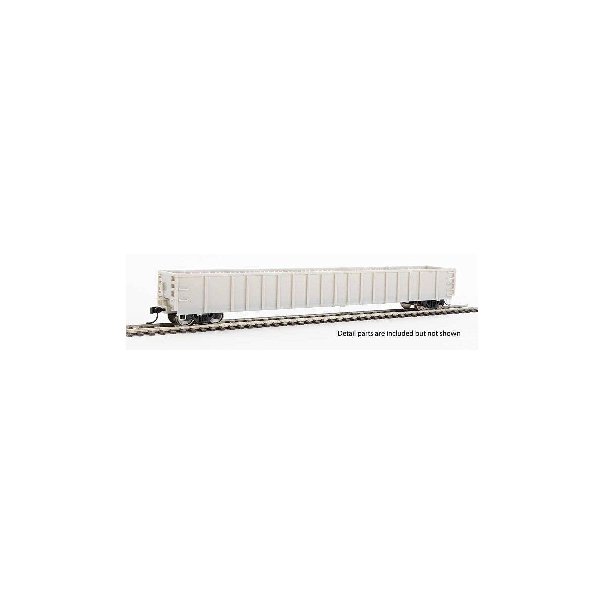 68′ Railgon Gondola - Ready To Run -- Undecorated, HO, WalthersMainline 6400