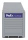 53′ Singamas Corrugated Side Container - Ready to Run -- FedEx MultiModal (gray, purple), HO, Walthers SceneMaster 8504