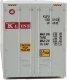 40′ Hi Cube Smooth Side Reefer Container - Assembled -- K-Line (grey, red, white), HO, Walthers SceneMaster 8351