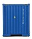 40′ Hi-Cube Corrugated-Side Container - Assembled -- NYK Lines (blue, white, red), HO, Walthers SceneMaster 8265