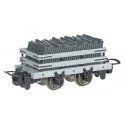 Narrow Gauge Slate Gondola w/Load - Ready to Run -- 178 (gray), HOn30, Bachmann Industries 77307