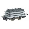 Narrow Gauge Slate Gondola w/Load - Ready to Run -- 178 (gray), HOn30, Bachmann Industries 77307