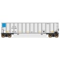 14-Panel Coalporter(R) Coal Gondola - Ready to Run - Value Line -- Citirail CITX (aluminum, blue), HO, Intermountain Railway Com