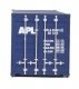 40′ Corrugated Container - Assembled -- American President Lines, HO, Walthers SceneMaster 8157