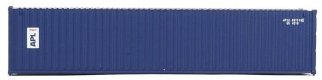 40′ Corrugated Container - Assembled -- American President Lines, HO, Walthers SceneMaster 8157