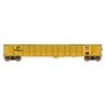 52`6` Corrugated-Side Gondola - Ready to Run - Value Line -- Union Pacific (yellow, red, Cushioned Load Markings), HO, Intermoun