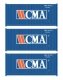 20′ Fully Corrugated Container - 3-Pack -- CMA (Older Version), HO, Walthers SceneMaster 18050