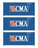 20′ Fully Corrugated Container - 3-Pack -- CMA (Older Version), HO, Walthers SceneMaster 18050