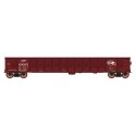 52`6` Corrugated-Side Gondola - Ready to Run - Value Line -- Missouri Pacific (Boxcar Red, Eagle Buzz Saw Logo), HO, Intermounta