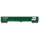 52`6` Corrugated-Side Gondola - Ready to Run - Value Line -- Burlington Northern (1970s Scheme, Cascade Green, white, Large Log