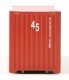 45′ CIMC Container - Assembled -- K-Line (red, white), HO, Walthers SceneMaster 8563