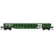52`6` 15-Panel Mill Gondola - Heavily Dented Sides - Ready to Run -- Burlington Northern 558254 (Cascade Green, white, Large Log