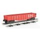 Williams(TM) by Bachmann, Gondola with 6 Wooden Barrels -- Canadian National, O, Bachmann Industries 47209