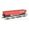 Williams(TM) by Bachmann, Gondola with 6 Wooden Barrels -- Canadian National, O, Bachmann Industries 47209