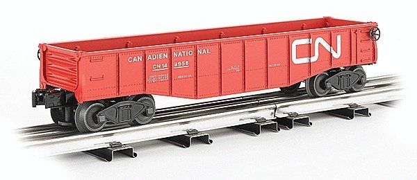 Williams(TM) by Bachmann, Gondola with 6 Wooden Barrels -- Canadian National, O, Bachmann Industries 47209