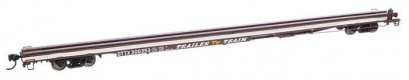 85′ General American G85 Flatcar - Ready to Run -- GTTX (Brown) 300353, HO, WalthersMainline 5552