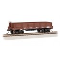 Old-Time Wood Gondola - Ready to Run -- Union Pacific 305 (Boxcar Red), HO, Bachmann Industries 15404