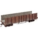 Pipe Gondola Kit -- Denver & Rio Grande Western, HOn3, Durango Press 114