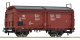 Sliding roof/sliding wall wagon, DB, HO, Roco 6600264