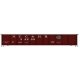 40′ Single-Sheathed Wood Boxcar, Wood Doors and Ends - Kit -- New York Central & Hudson River (Boxcar Red, black Lines Logo), 