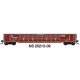 52`6` Corrugated Gondola - Ready to Run -- Norfolk Southern 9 (Ex-PC, Boxcar Red), N, Trainworx Inc 2521309