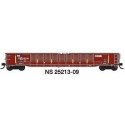 52`6` Corrugated Gondola - Ready to Run -- Norfolk Southern 9 (Ex-PC, Boxcar Red), N, Trainworx Inc 2521309