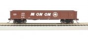 40′ Gondola - Ready to Run - Silver Series(R) -- Monon 3301 (Boxcar Red), HO, Bachmann Industries 17218
