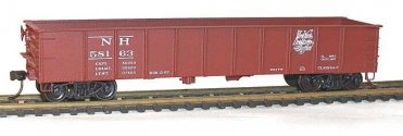 AAR 41′ Steel Gondola - Kit -- New Haven (Boxcar Red, Script Logo), HO, Accurail Inc 3767