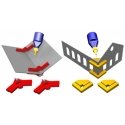 Snap - Glue Magnetic Clamp Set - 4 pcs - Proses PR-SS-05