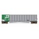 Trinity Aluminator(R) Coal Gondola - Ready to Run - Value Line -- Burlington Northern (aluminum, Cascade Green, white), N, Inter