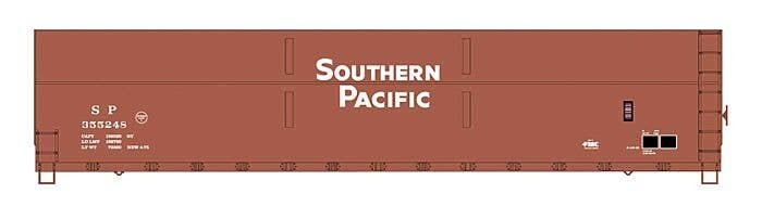 FMC Welded-Side Wood Chip Gondola - Ready to Run - Value Line -- Southern Pacific (Boxcar Red), N, Intermountain Railway Company