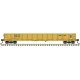 Evans 52′ Gondola - Ready to Run -- Amtrak 13340 (yellow, black Yellow Conspicuity Marks), N, Atlas Model Railroad Co. 5000467