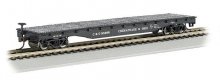 52′ Flatcar - Ready to Run - Silver Series(R) -- Chesapeake & Ohio, HO, Bachmann Industries 17322