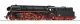 Steam locomotive 01 0529-6, DR, HO, Roco 7120017