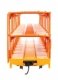89′ Flatcar w/Tri-Level Open Auto Rack - Ready to Run -- Denver & Rio Grande Western(TM) Rack Tr, HO, WalthersMainline 8206