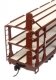 89′ Flatcar w/Tri-Level Open Auto Rack - Ready to Run -- Denver & Rio Grande Western(TM) Rack Tr, HO, WalthersMainline 8206