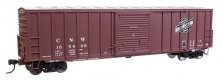 50′ ACF Exterior Post Dreadnaught End Plate B Boxcar - Ready to Run -- Chicago & North Western(, HO, WalthersMainline 46009