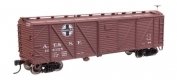 40′ ARA Single Sheathed Boxcar - Ready to Run -- Santa Fe 124325, HO, WalthersMainline 40702