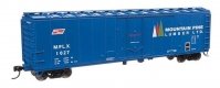 50′ PC&F Insulated Boxcar - Ready to Run -- Mountain Pine Lumber 1027, HO, WalthersMainline 2864