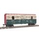 40′ Animated Stock Car with Reindeer - Ready-to-Run - Silver Series(R) -- North Pole & Southern 12040 (Reindeer Transport red,