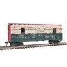 40′ Animated Stock Car with Reindeer - Ready-to-Run - Silver Series(R) -- North Pole & Southern 12040 (Reindeer Transport red,