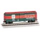 AAR 40′ Steel Boxcar - Ready to Run - Silver Series(R) -- North Pole & Southern (Christmas, Present Express Service), N, Bachm