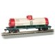 40′ Single-Dome Tank Car - Ready to Run - Silver Series(R) -- North Pole & Southern 721 (Flying Reindeer Water Tanker), HO, Ba