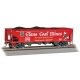 40′ Quad Hopper - Ready to Run - Silver Series(R) -- North Pole & Southern (Christmas, Claus Coal Mines), HO, Bachmann Industr